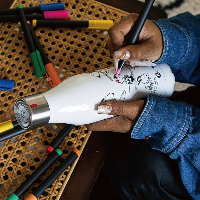 Les Artistes Paris - Insulated Bottle Creative Color Set Snoopy - 500ML