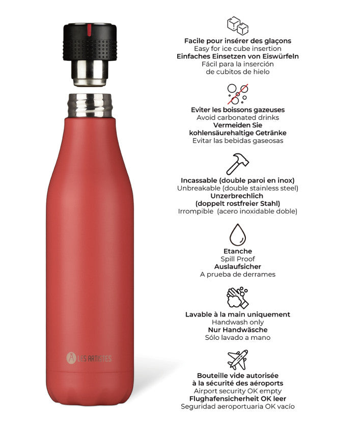 Insulated Bottle Red - 500ML