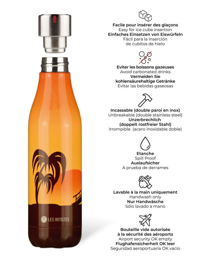 Les Artistes Paris - Insulated Bottle Sunset - 500ML