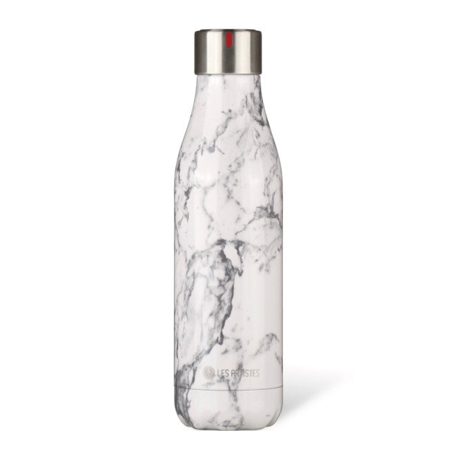 Insulated Bottle Marble Black & White - 500ML