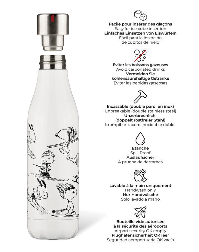 Les Artistes Paris - Insulated Bottle Creative Color Set Snoopy 500ML