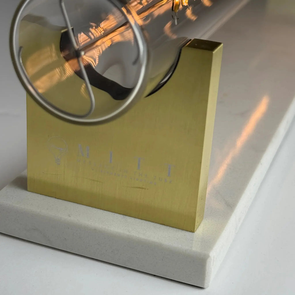 Light Tube Stand - Marble