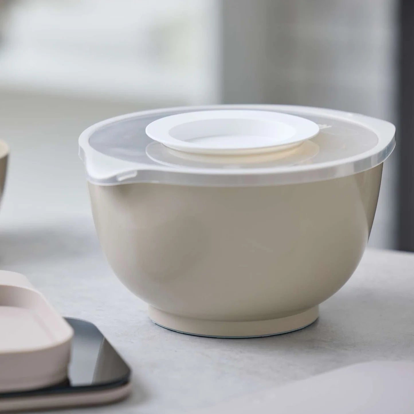 Mixing Bowl Splash Guard Lid