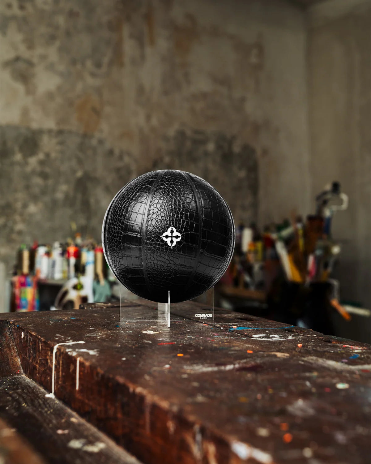 Comrade Berlin - Croco Basketball (charcoal)