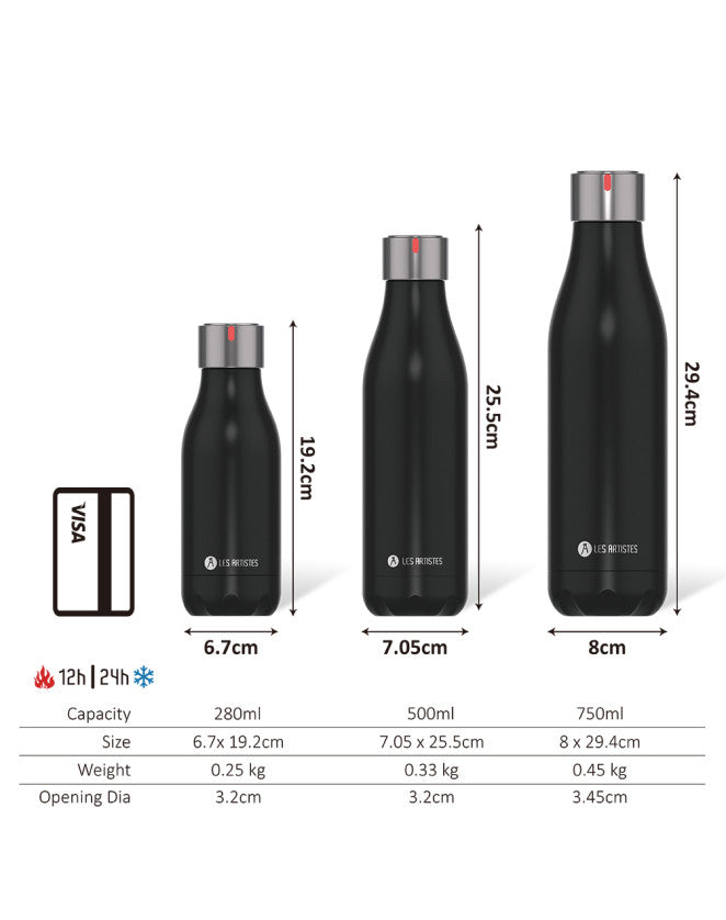 Insulated Bottle Creative Color Set Dino 500ML
