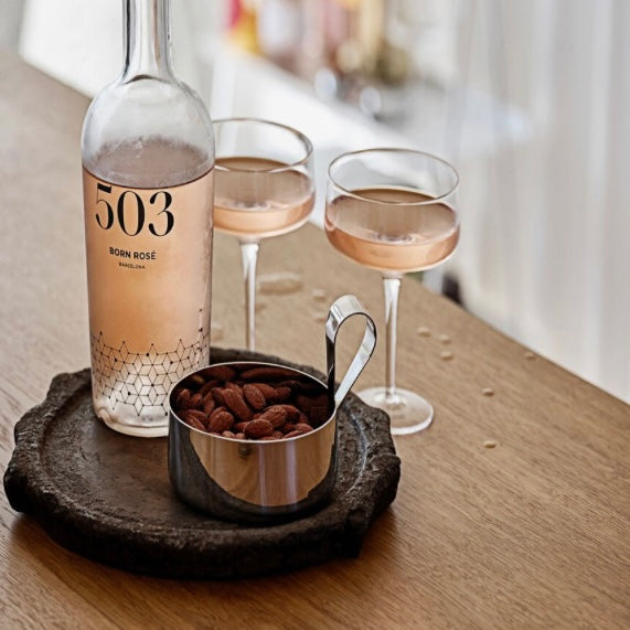 Rocks Delicacy Bowl With Spoon 2 Parts