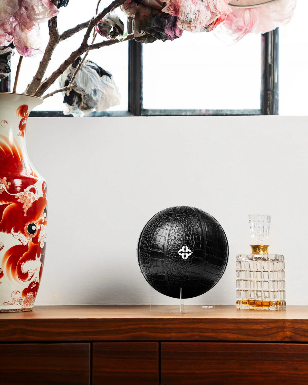 Comrade Berlin - Croco Basketball (charcoal)