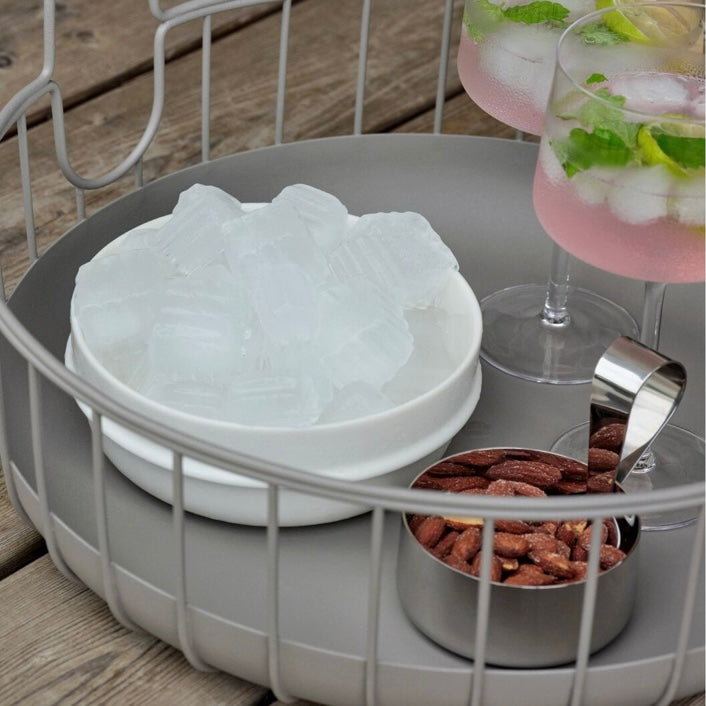 Rocks Delicacy Bowl With Spoon 2 Parts