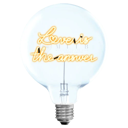 Love Is The Answer - Wireless Bulb