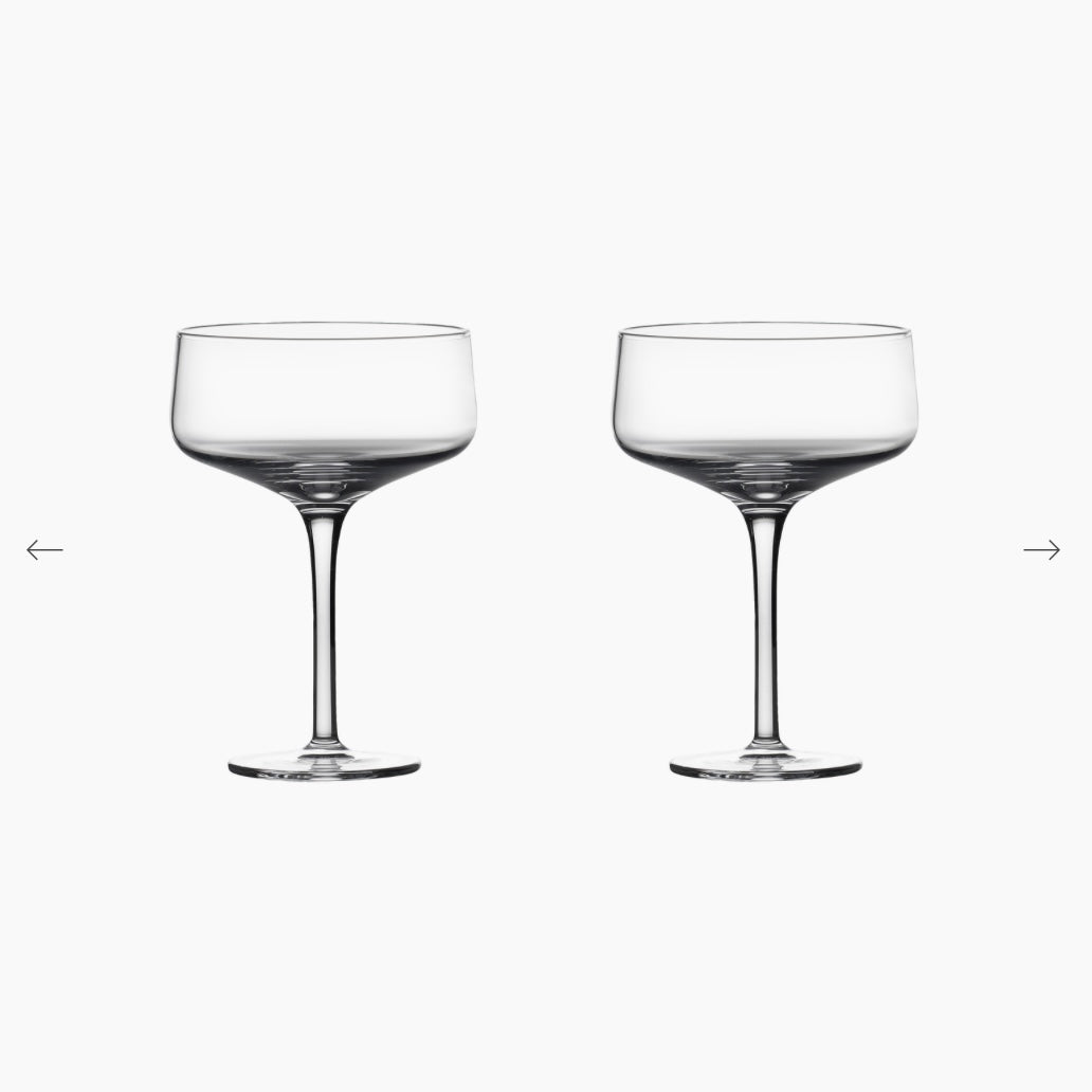Rocks Coupe/Cocktail Glass 2 pcs
