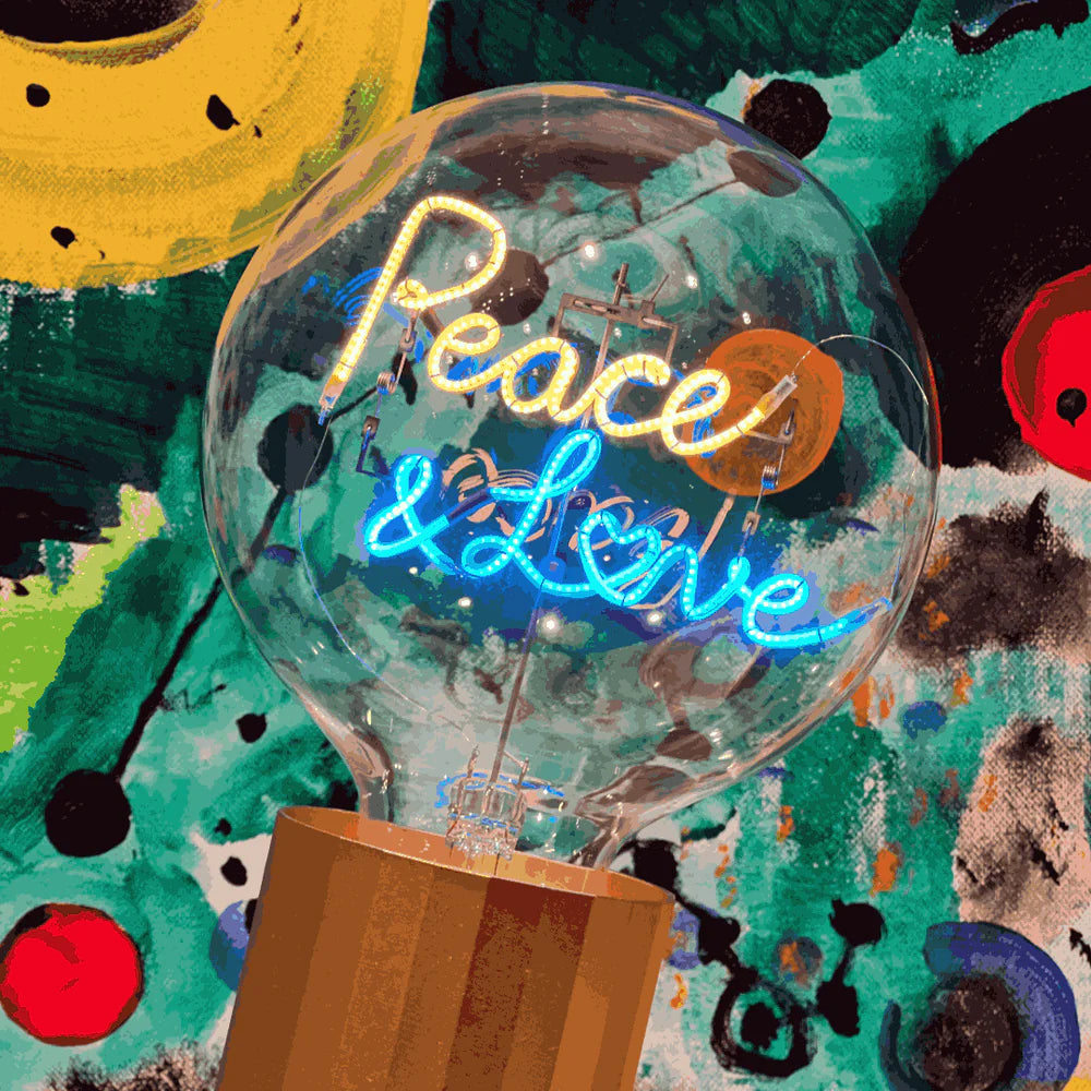 Peace & Love - Wireless Bulb