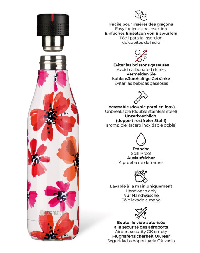 Les Artistes Paris - Insulated Bottle Petals - 500ML