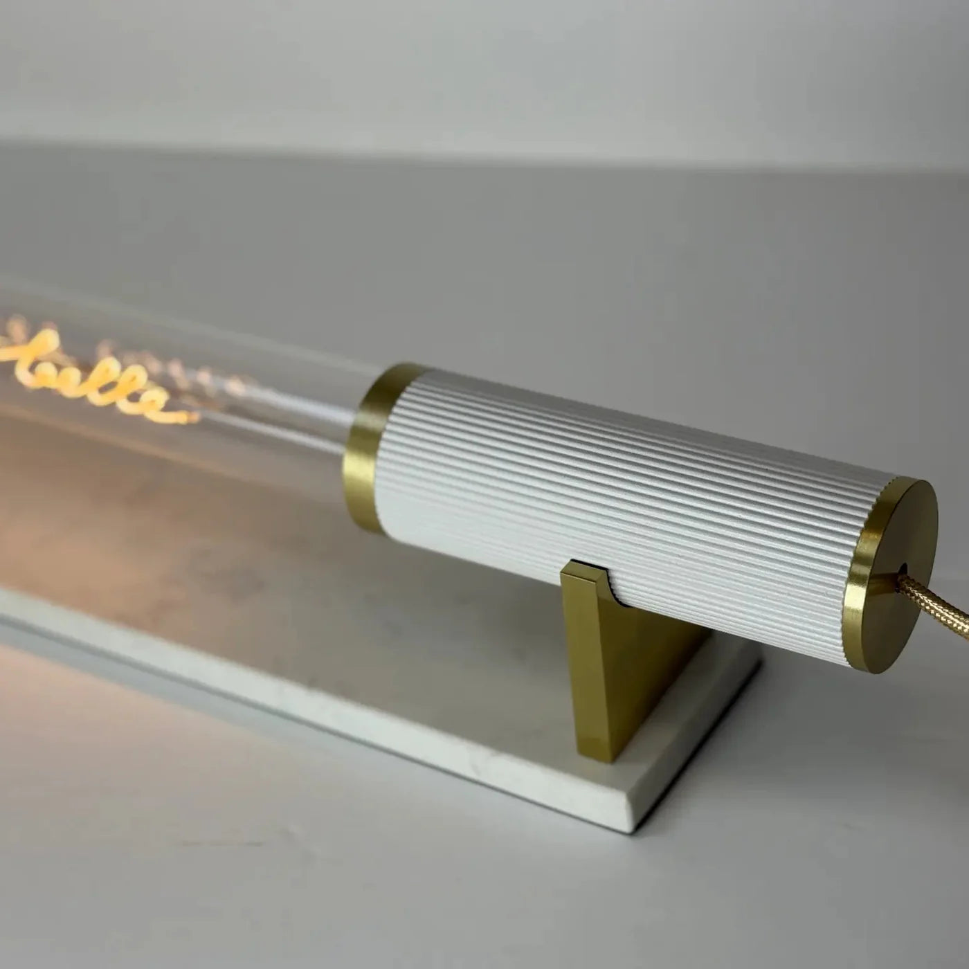 Light Tube Stand - Marble