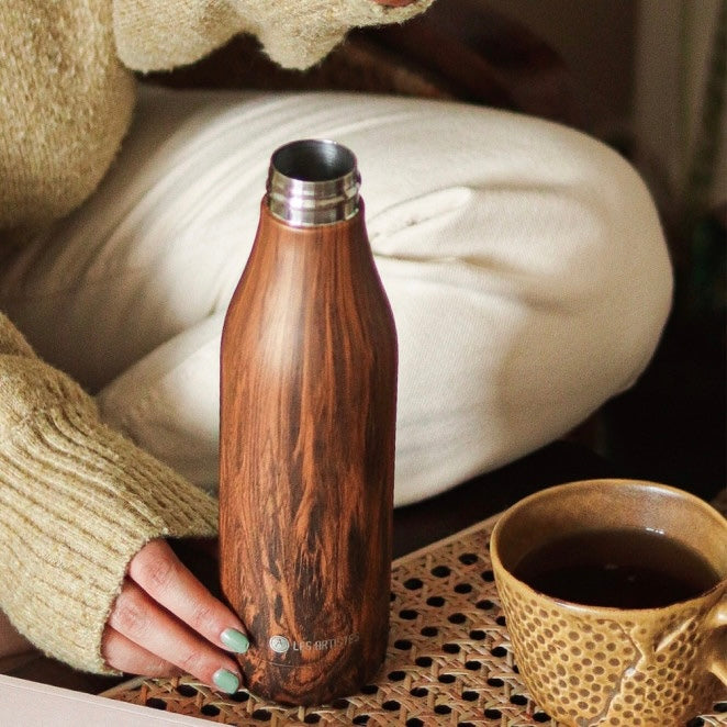 Insulated Bottle Wood