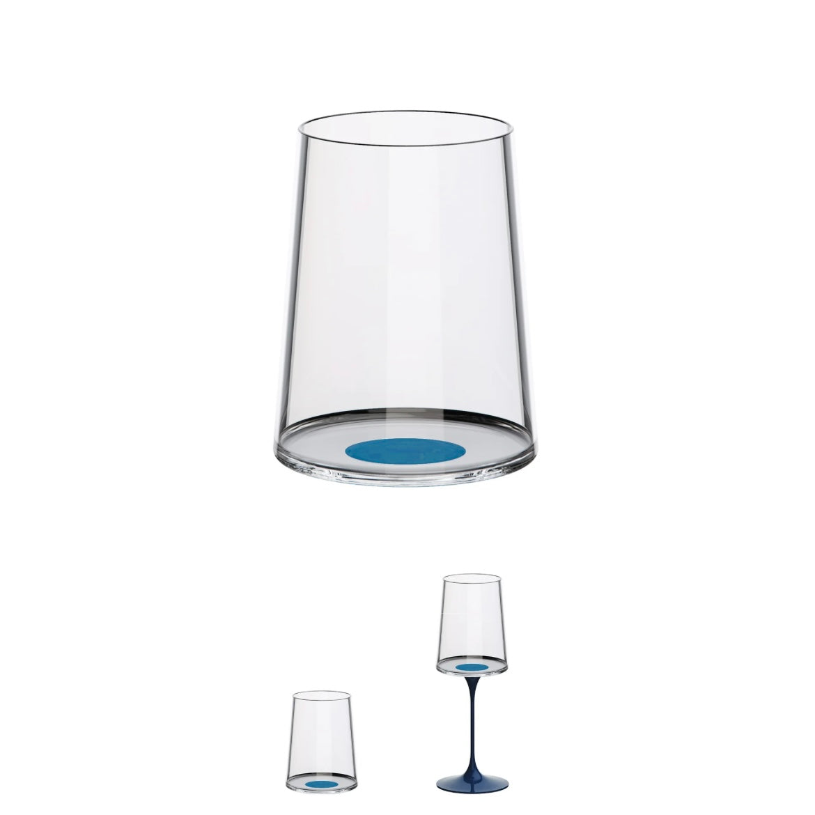 SplitGlass Tumbler - White Wine Cups