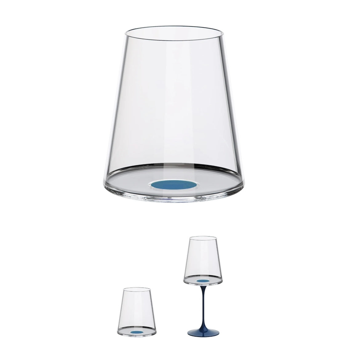 SplitGlass Tumbler - Red Wine Cups