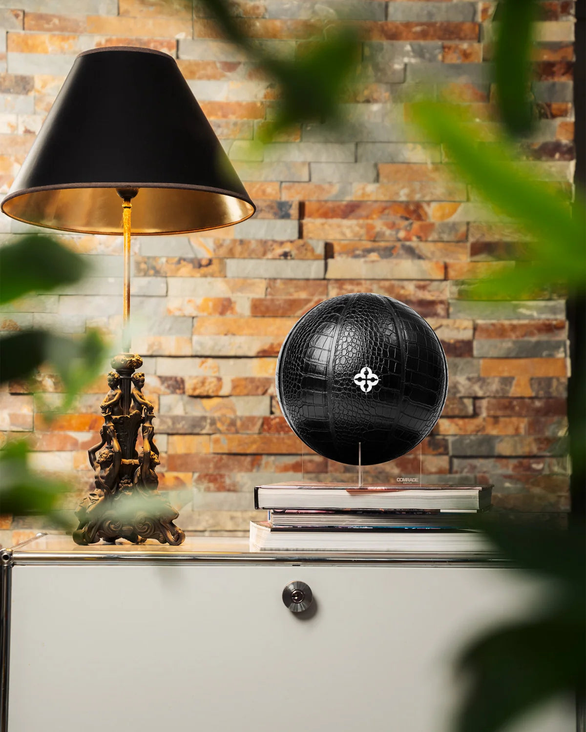 Comrade Berlin - Croco Basketball (charcoal)