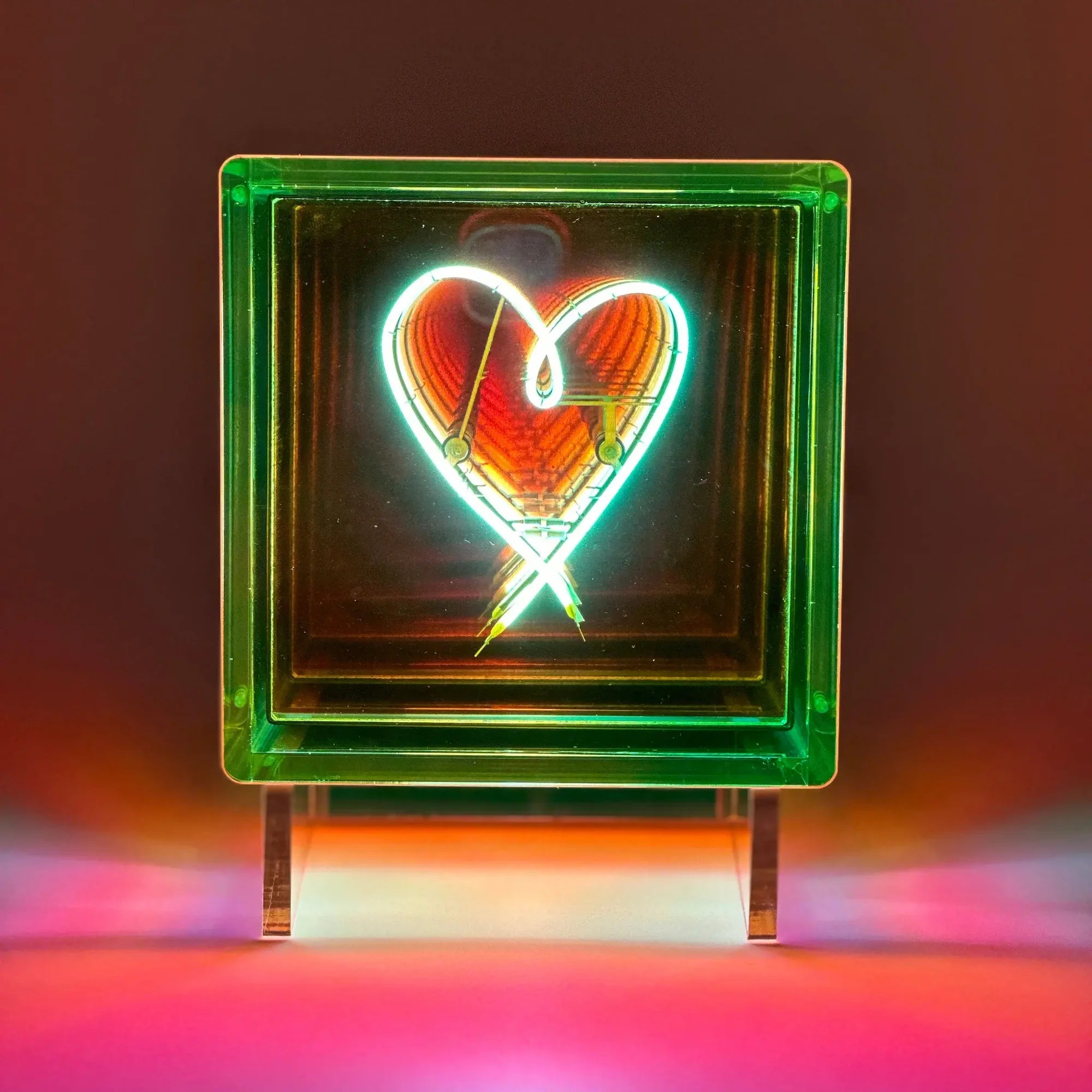 Heart - Light Cube