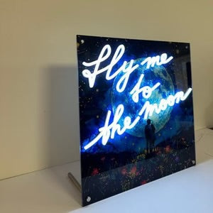 Fly Me To The Moon - Light Frame