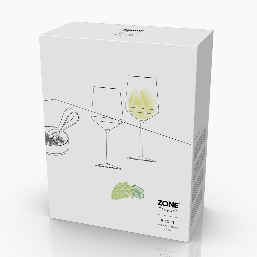 Rocks White Wine Glass 2 pcs