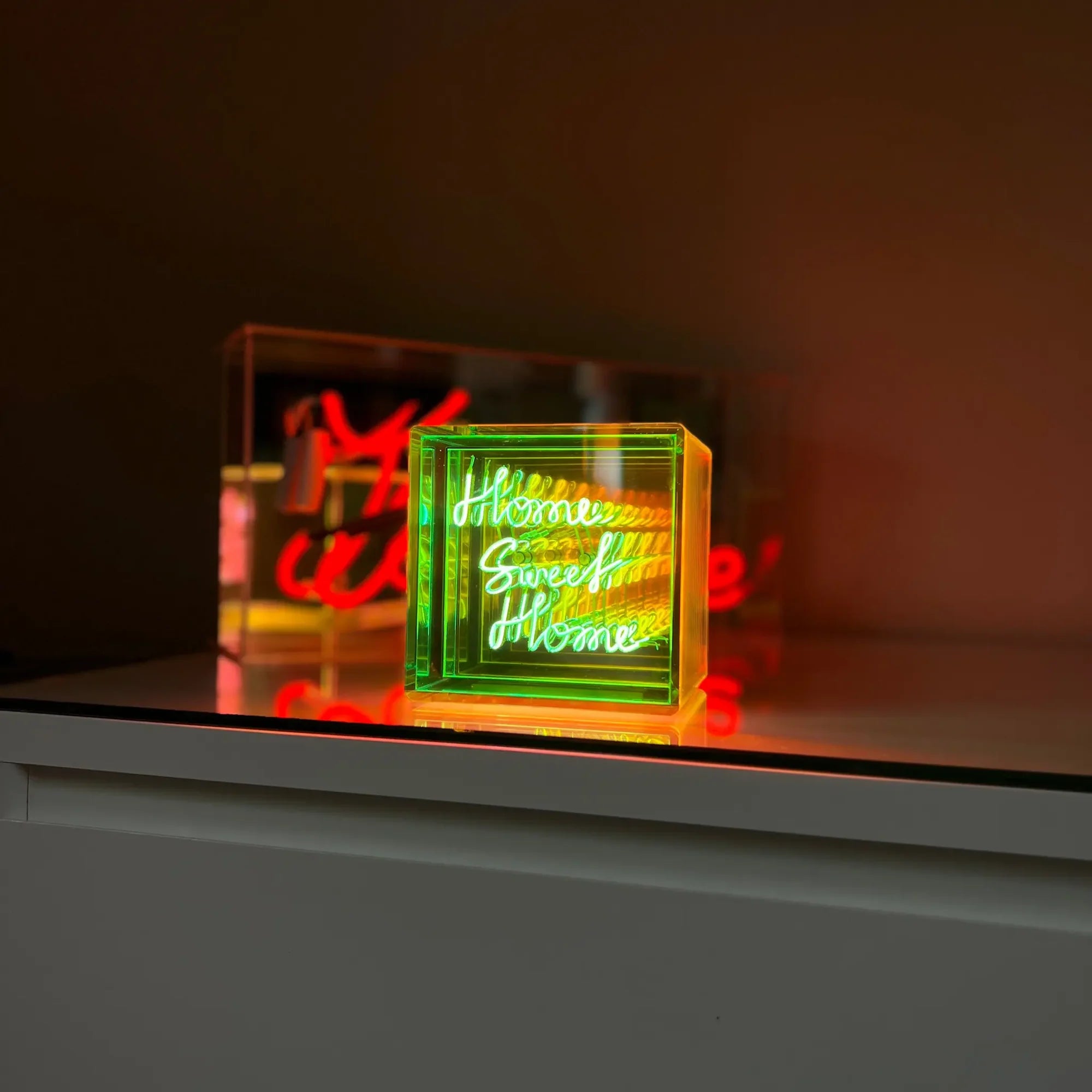 Home Sweet Home Light Cube