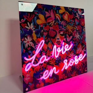 La Vie En Rose - Light Frame