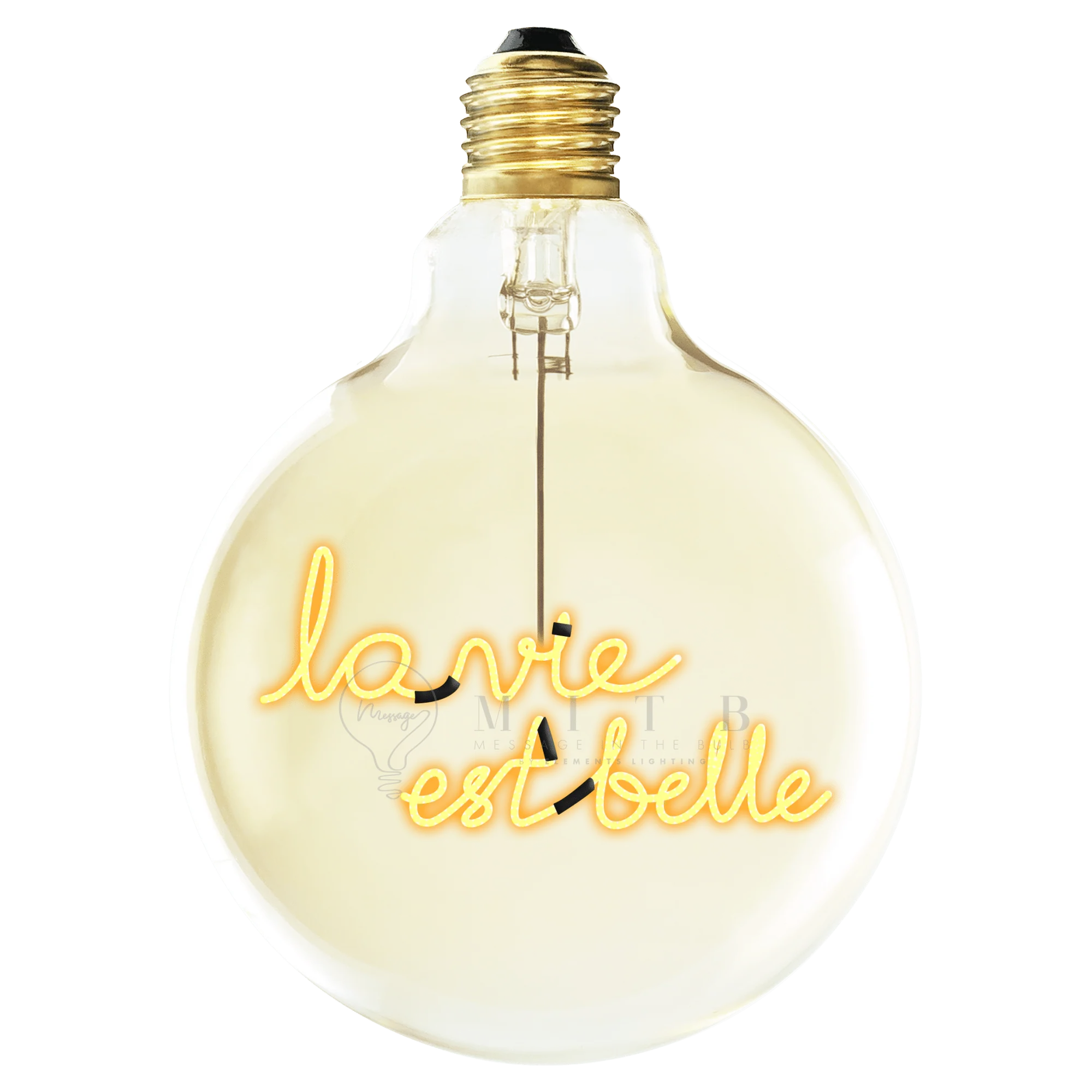 La Vie Est Belle - Wired Bulb