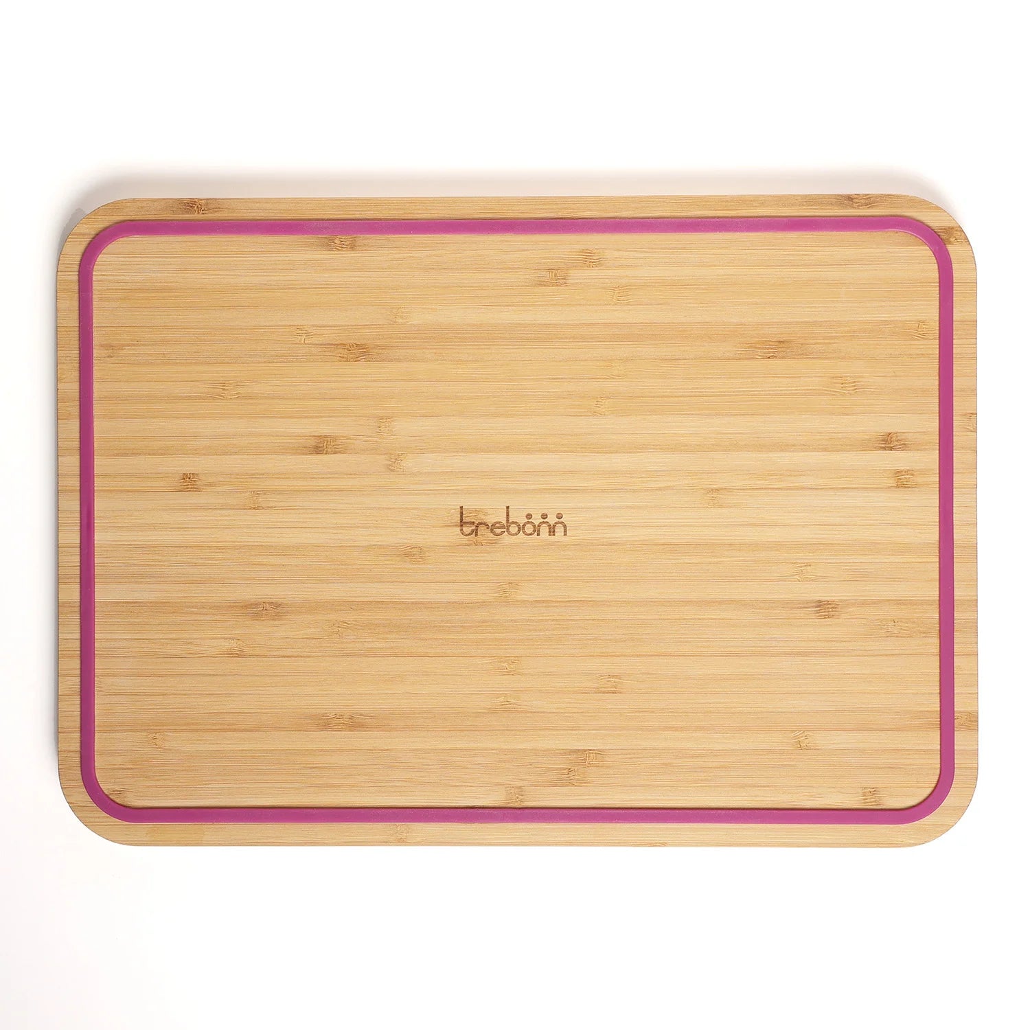 Wave – Bamboo Cutting Board with Cutting Guide Pattern and Food Collection Channel