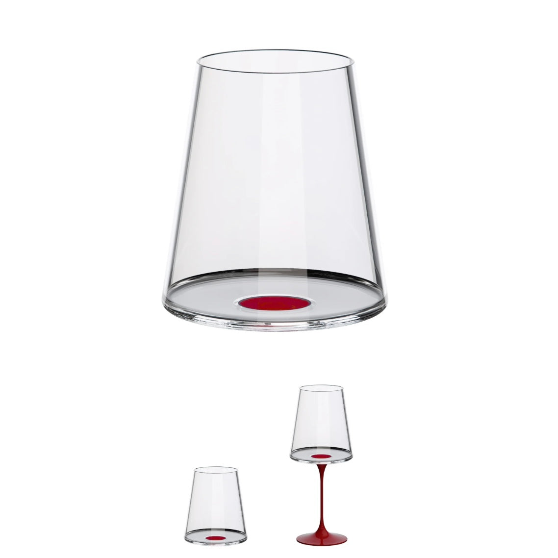 SplitGlass Tumbler - Red Wine Cups