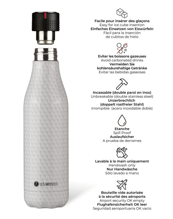 Les Artistes Paris - Insulated Bottle Honeycomb
