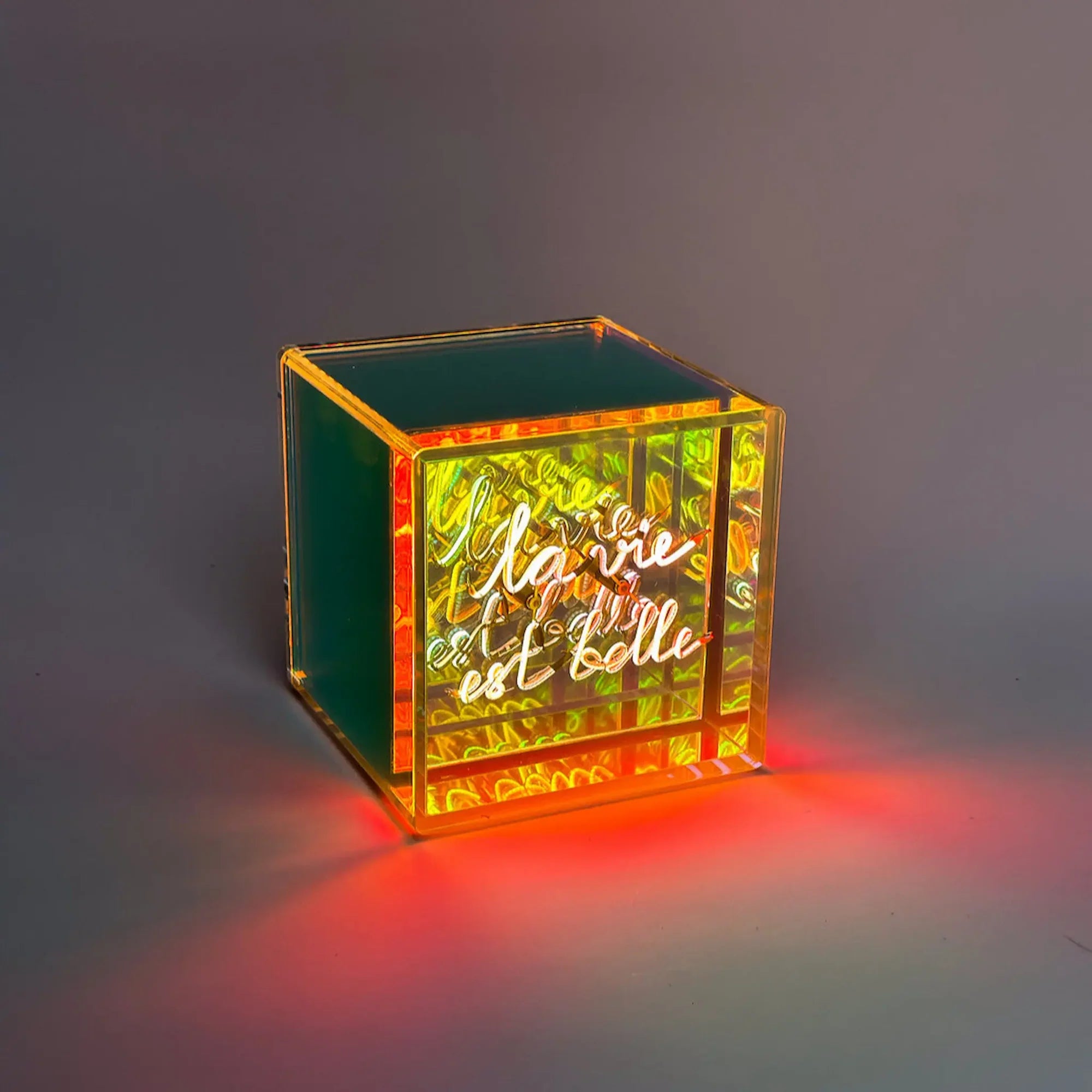 La Vie Est Belle - Light Cube