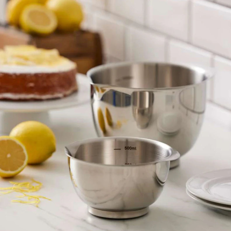 Rosti - Margrethe Steel Mixing Bowl - Set of 2