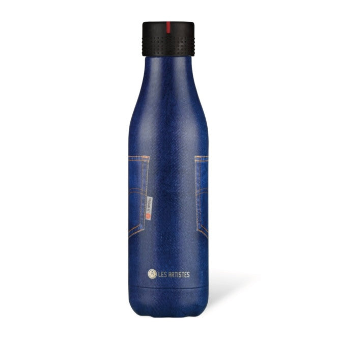 Insulated Bottle Poche Bleu Jean - 500ML