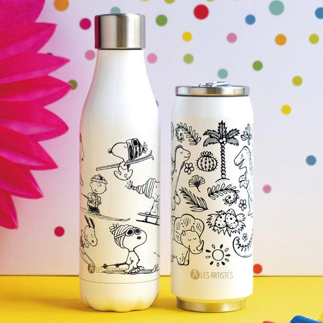 Insulated Bottle Creative Color Set Dino - 500ML