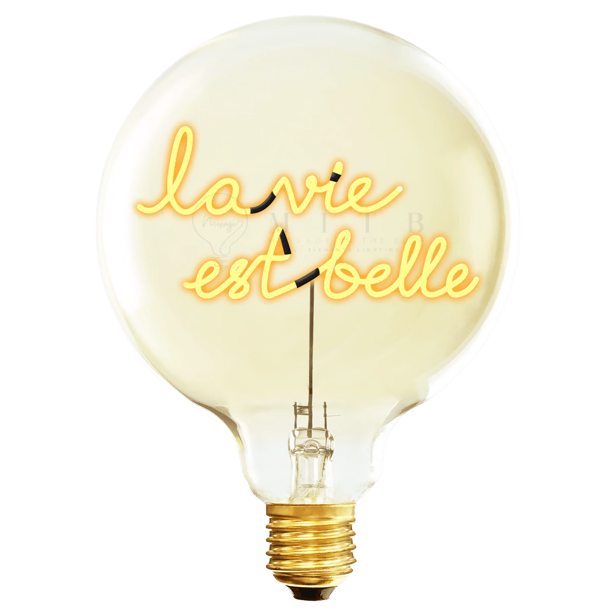 La Vie Est Belle - Wired Bulb