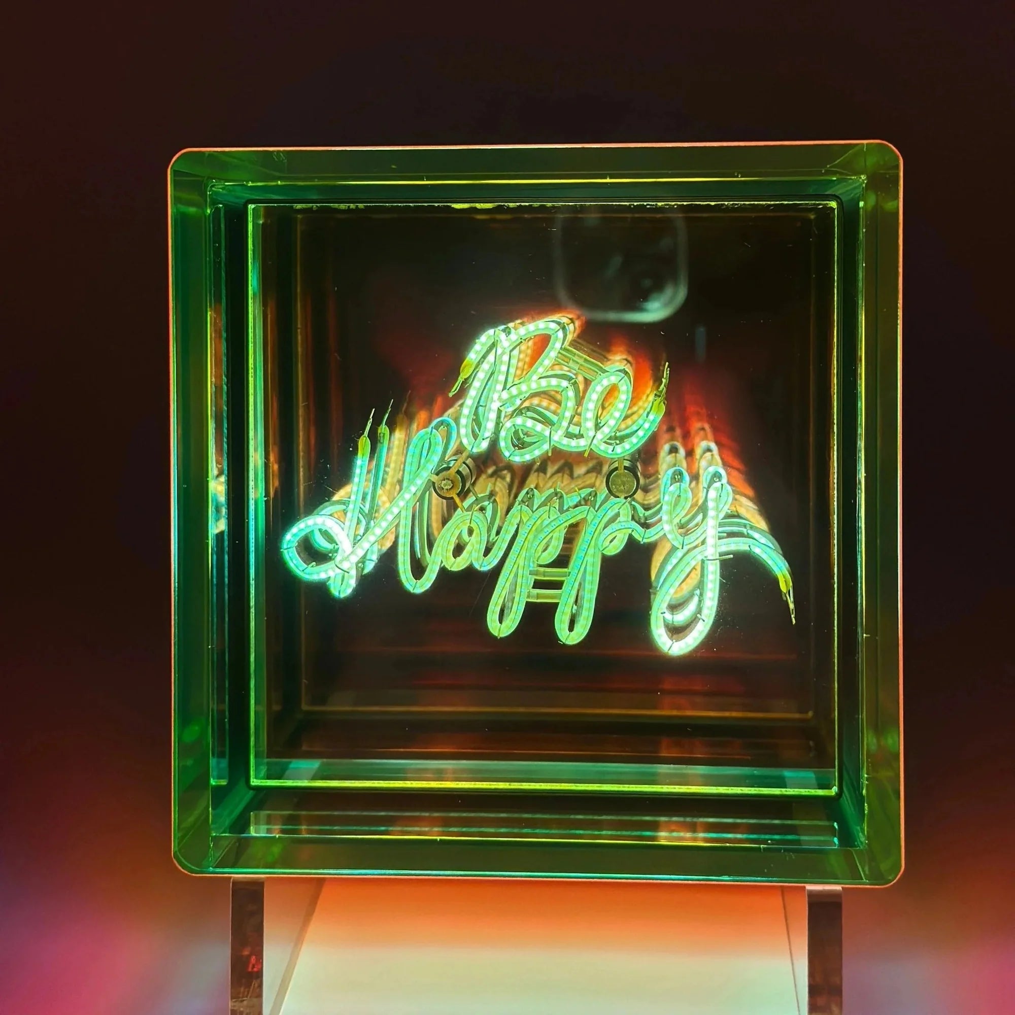Be Happy Light Cube