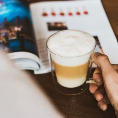 Vialli Design - Set of 2 Diva double-walled glasses 400ML - 25882