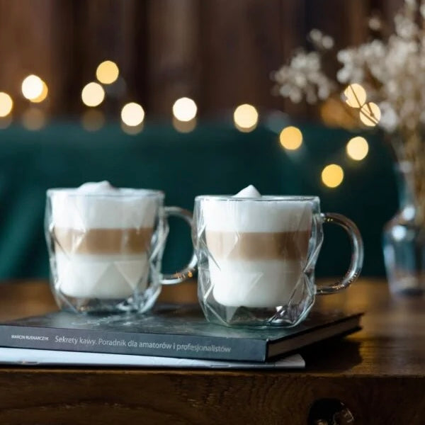 Vialli Design - Set of 2 Geo Cups 330ML - 8500