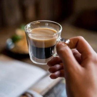 Vialli Design - Set of 2 Diva double-walled espresso cups 80ML - 26407