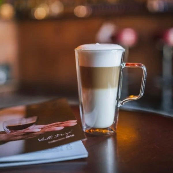 Vialli Design - Set of 2 latte glasses 350ML - Diva 6490