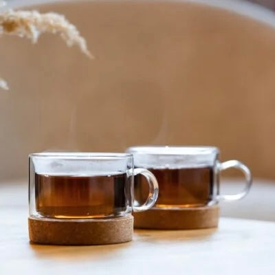 Vialli Design - Set of 2 double-walled glasses 220ML - Vilagio 29323