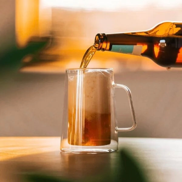 Vialli Design - Set of 6 double-walled glasses 300ML - Diva 27541