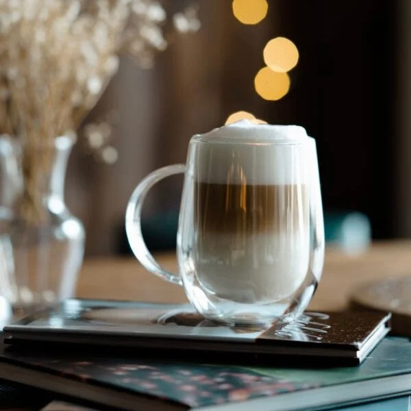 Vialli Design - Set of 2 double-walled glasses Amo 300ML - 8616