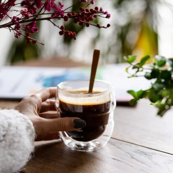 Vialli Design - Set of 2 double-walled glasses 250ML - Sferico 7954