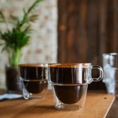 Vialli Design - Set of 6 double-walled glasses 280ML - Senso 27442