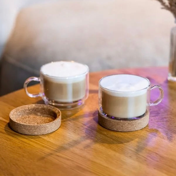 Vialli Design - Set of 2 double-walled glasses 220ML - Vilagio 29323