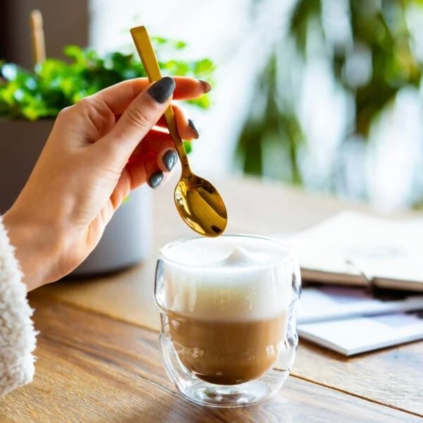 Vialli Design - 2 double-walled espresso glasses 70ML - Sferico 7947