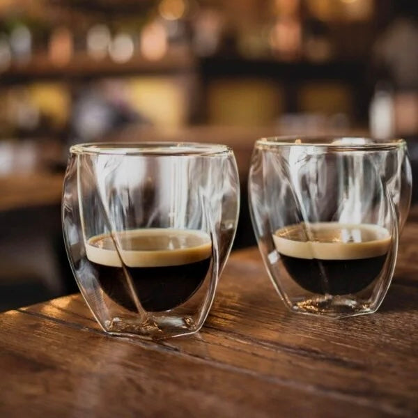 Vialli Design - Set of 2 double-walled glasses Cristallo 250ML - 25486