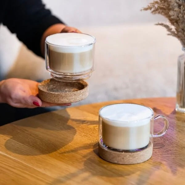 Vialli Design - Set of 2 double-walled glasses 220ML - Vilagio 29323