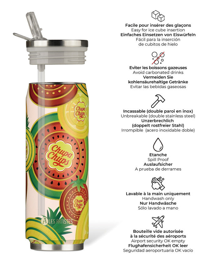 Insulated Can Chupa Fruit - 500ML *ED*